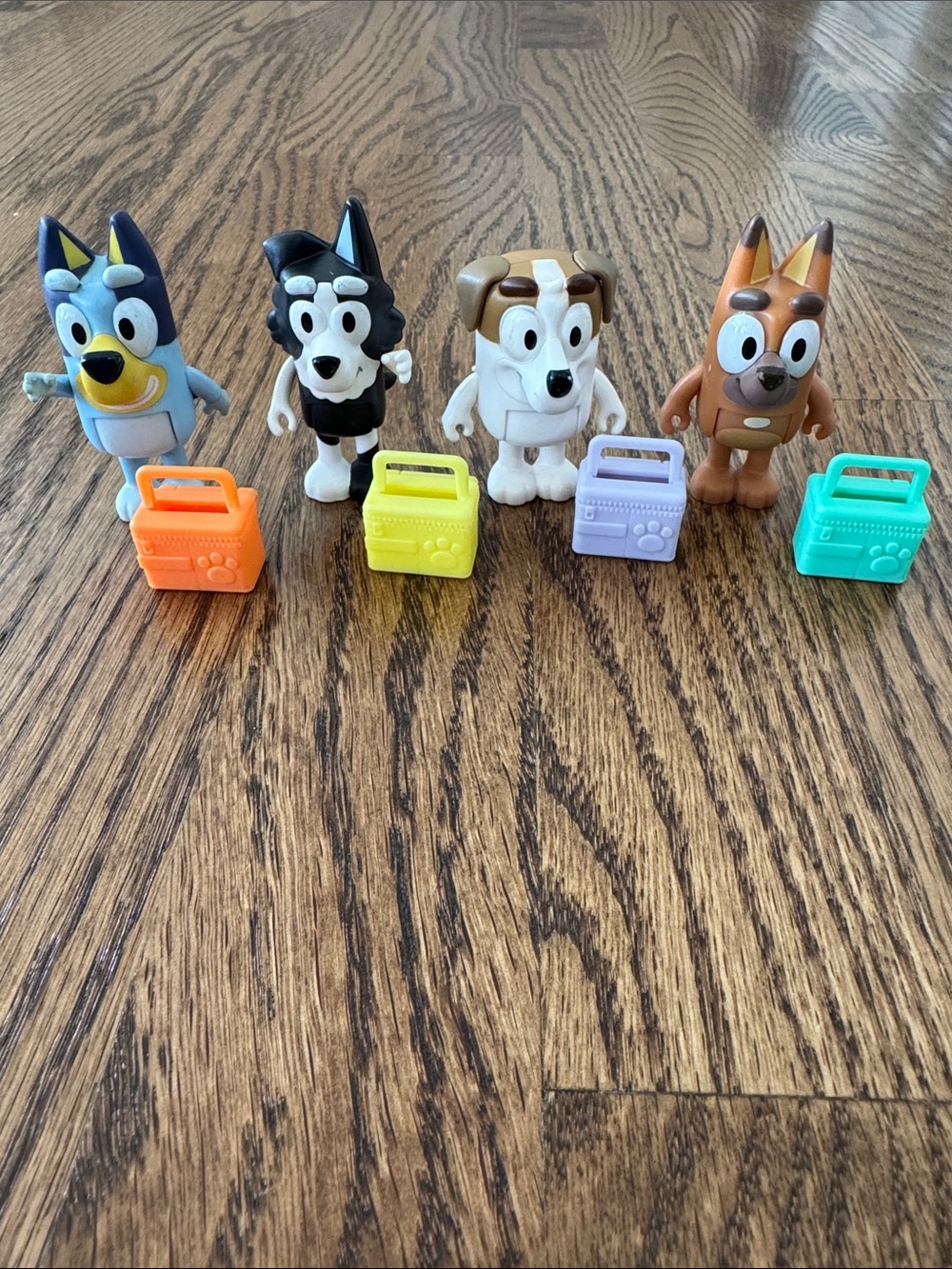 Bluey School Friends Figures with Lunchboxes